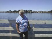 Sandy on the Santa Cruz
                pier