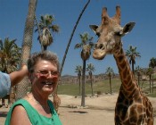 Pat at the Wild Animal Park