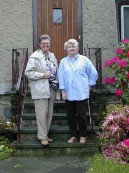 Pat and Tish in Scarsdale